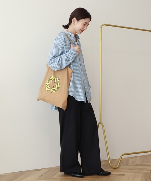 AMERICAN HOLIC(アメリカンホリック)の「アソートデニムシャツ(シャツ/ブラウス・レディース・オレンジ/インディゴブルー/チェック/ライトインディゴブルー・M/L)」の12枚目の写真