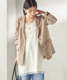 SHIPS」に該当するテーラードジャケット（ベージュ系）ファッション