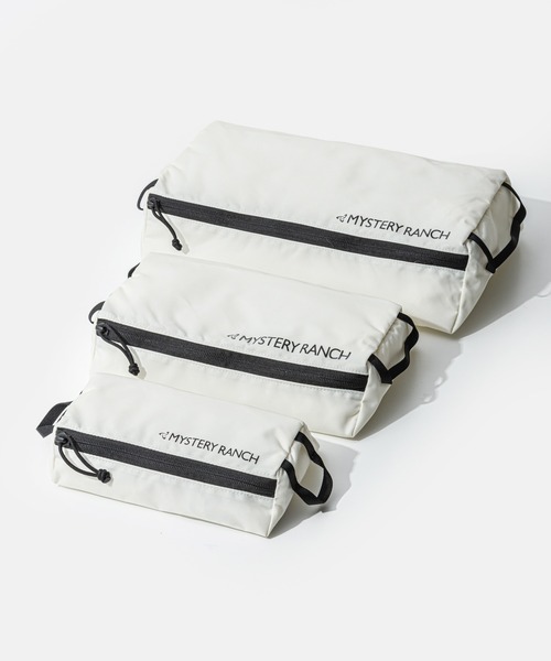MYSTERY RANCH（ミステリーランチ）の「MYSTERY RANCH Void Bag Set ミステリーランチ ボイド  ポーチ セット（ポーチ・メンズ・ホワイト/オレンジ/ベージュ系1/グレー系/ブラック・FREE）」の2枚目の写真