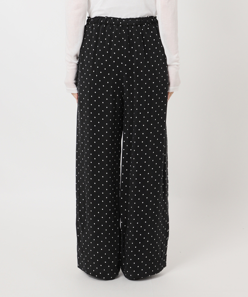 IENA(イエナ)の「IPEKERフィブリルドットプリントパンツ(その他パンツ・レディース・ブラック・34/36/38/40)」の11枚目の写真