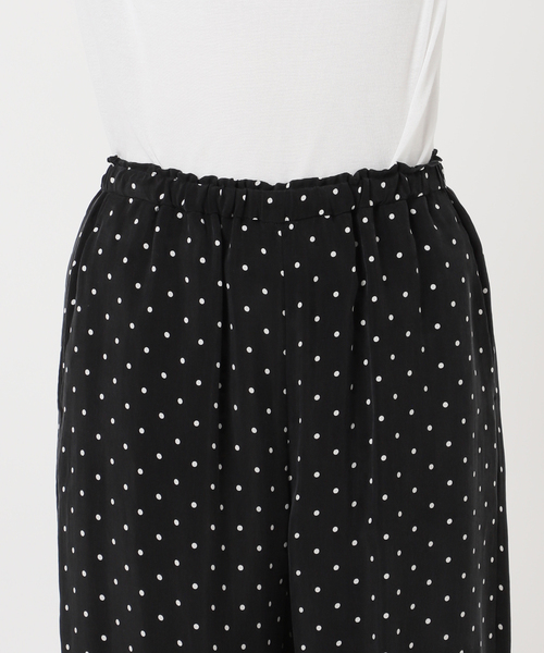 IENA(イエナ)の「IPEKERフィブリルドットプリントパンツ(その他パンツ・レディース・ブラック・34/36/38/40)」の13枚目の写真