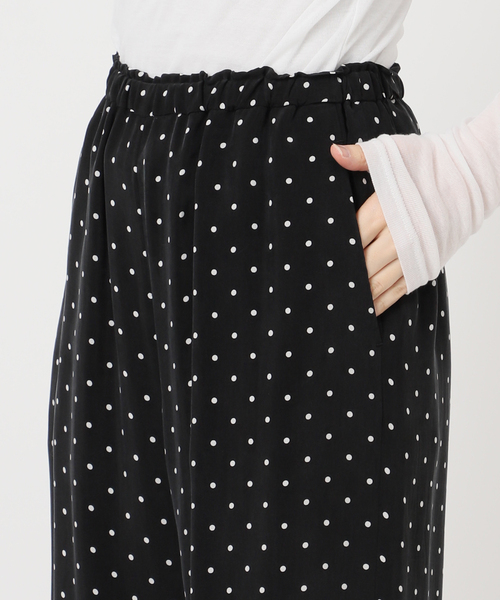 IENA(イエナ)の「IPEKERフィブリルドットプリントパンツ(その他パンツ・レディース・ブラック・34/36/38/40)」の15枚目の写真
