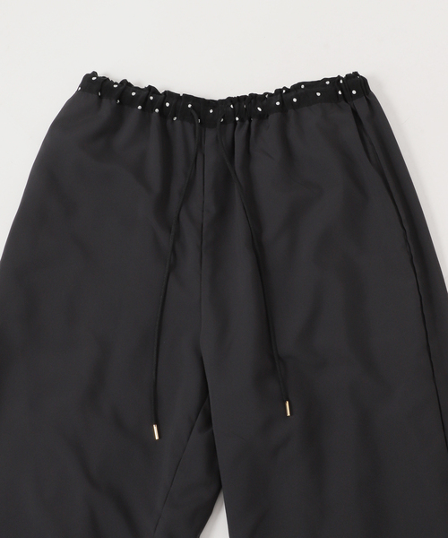 IENA(イエナ)の「IPEKERフィブリルドットプリントパンツ(その他パンツ・レディース・ブラック・34/36/38/40)」の18枚目の写真