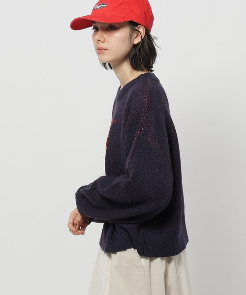 niko and...（ニコアンド）の「SEAモチーフニットプルオーバー（ニット/セーター・レディース・ネイビー/アイボリー/グレー・LARGE/MEDIUM）」の17枚目の写真