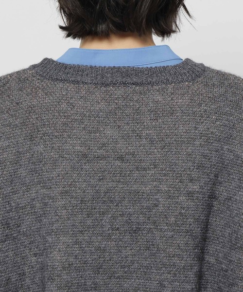 niko and...（ニコアンド）の「SEAモチーフニットプルオーバー（ニット/セーター・レディース・ネイビー/アイボリー/グレー・LARGE/MEDIUM）」の22枚目の写真