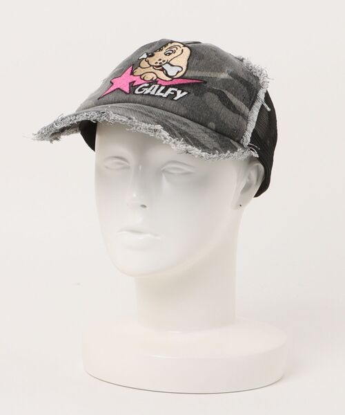 GALFY（ガルフィー）星のわんちゃんボロボロCAP/ダメージメッシュ