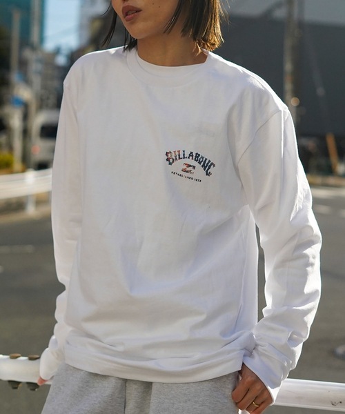 BILLABONG(ビラボン)の「BILLABONG メンズ ARCH ロンT 【2026年春夏モデル】/ビラボンバックプリント長袖ロンT(Tシャツ/カットソー・メンズ・ホワイト/ブラック・MEDIUM/LARGE/X-LARGE)」の15枚目の写真