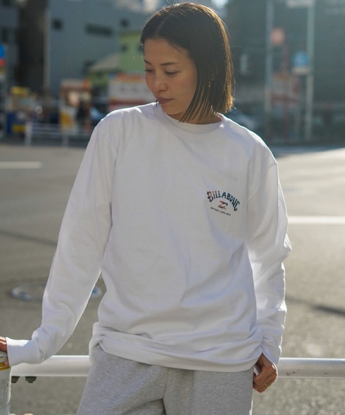 BILLABONG(ビラボン)の「BILLABONG メンズ ARCH ロンT 【2026年春夏モデル】/ビラボンバックプリント長袖ロンT(Tシャツ/カットソー・メンズ・ホワイト/ブラック・MEDIUM/LARGE/X-LARGE)」の11枚目の写真