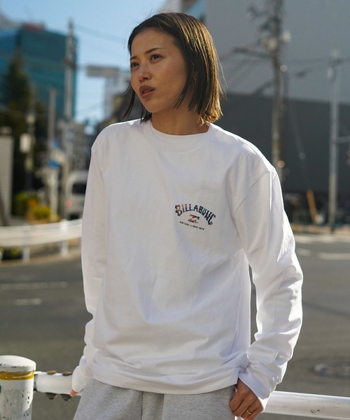 BILLABONG(ビラボン)の「BILLABONG メンズ ARCH ロンT 【2026年春夏モデル】/ビラボンバックプリント長袖ロンT(Tシャツ/カットソー・メンズ・ホワイト/ブラック・MEDIUM/LARGE/X-LARGE)」の12枚目の写真
