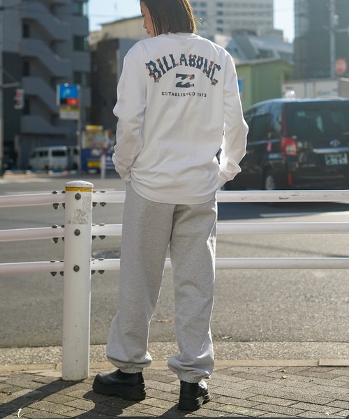 BILLABONG(ビラボン)の「BILLABONG メンズ ARCH ロンT 【2026年春夏モデル】/ビラボンバックプリント長袖ロンT(Tシャツ/カットソー・メンズ・ホワイト/ブラック・MEDIUM/LARGE/X-LARGE)」の10枚目の写真