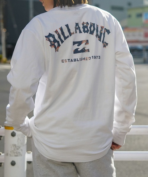 BILLABONG(ビラボン)の「BILLABONG メンズ ARCH ロンT 【2026年春夏モデル】/ビラボンバックプリント長袖ロンT(Tシャツ/カットソー・メンズ・ホワイト/ブラック・MEDIUM/LARGE/X-LARGE)」の13枚目の写真
