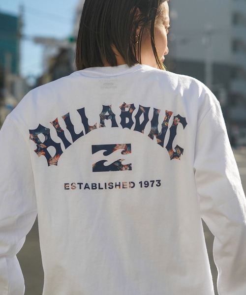 BILLABONG(ビラボン)の「BILLABONG メンズ ARCH ロンT 【2026年春夏モデル】/ビラボンバックプリント長袖ロンT(Tシャツ/カットソー・メンズ・ホワイト/ブラック・MEDIUM/LARGE/X-LARGE)」の14枚目の写真