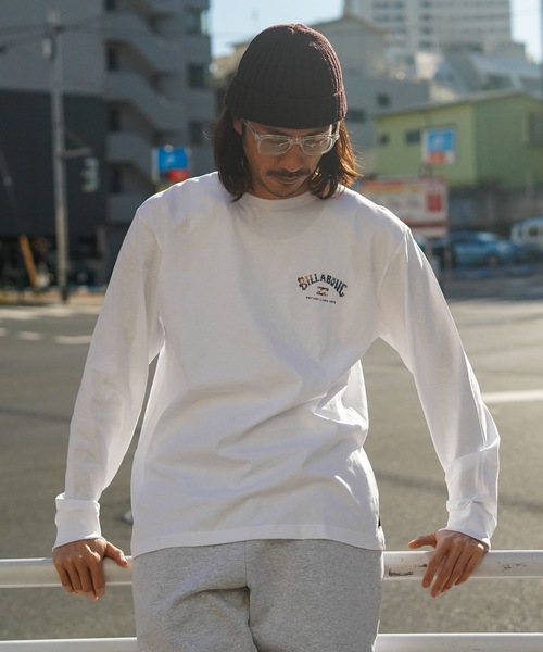 BILLABONG(ビラボン)の「BILLABONG メンズ ARCH ロンT 【2026年春夏モデル】/ビラボンバックプリント長袖ロンT(Tシャツ/カットソー・メンズ・ホワイト/ブラック・MEDIUM/LARGE/X-LARGE)」の6枚目の写真
