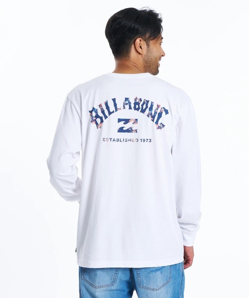 BILLABONG(ビラボン)の「BILLABONG メンズ ARCH ロンT 【2026年春夏モデル】/ビラボンバックプリント長袖ロンT(Tシャツ/カットソー・メンズ・ホワイト/ブラック・MEDIUM/LARGE/X-LARGE)」の16枚目の写真