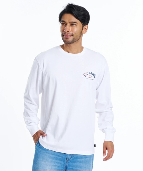 BILLABONG(ビラボン)の「BILLABONG メンズ ARCH ロンT 【2026年春夏モデル】/ビラボンバックプリント長袖ロンT(Tシャツ/カットソー・メンズ・ホワイト/ブラック・MEDIUM/LARGE/X-LARGE)」の18枚目の写真