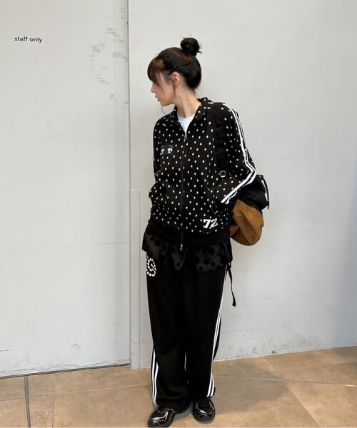 ITZAVIBE(イッザバイブ)の「BLACK DOTTED LAYERED WRAP SHORT SKIRT(スカート・レディース・その他・ONE SIZE)」の14枚目の写真