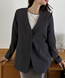 Ada.（エイダ）の「【Ada.】ノーカラージャケット（ノーカラージャケット）」