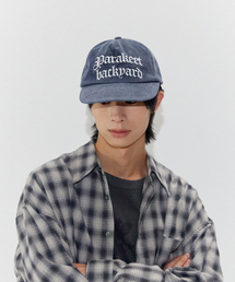 PARAKEET（パラキート）の「バックヤードヴィンテージウォッシュキャップ（ウォッシュドブルー）（キャップ）」