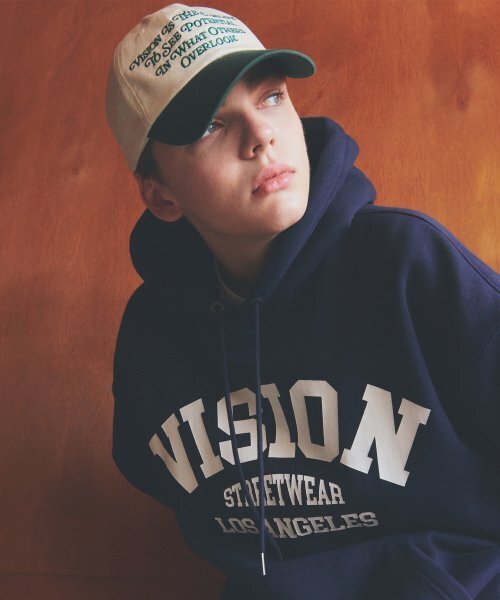 VISION STREET WEAR（ヴィジョンストリートウェア）の「VSW Wording Ball Cap Green（キャップ・レディース・その他・FREE）」の3枚目の写真