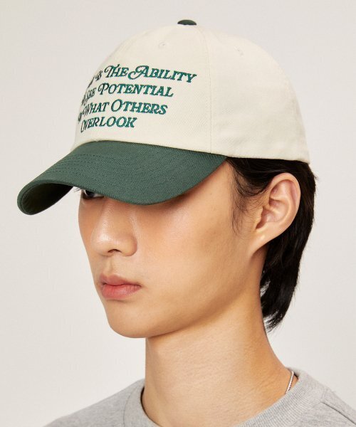 VISION STREET WEAR（ヴィジョンストリートウェア）の「VSW Wording Ball Cap Green（キャップ・レディース・その他・FREE）」の5枚目の写真