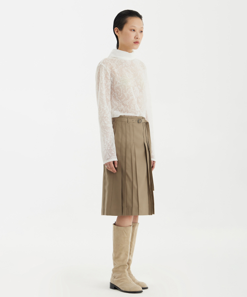 YOUTH(ユース)の「Turtleneck Blouse - White(シャツ/ブラウス・レディース・その他・S/M)」の5枚目の写真