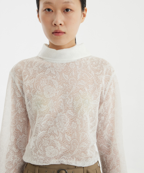 YOUTH(ユース)の「Turtleneck Blouse - White(シャツ/ブラウス・レディース・その他・S/M)」の10枚目の写真