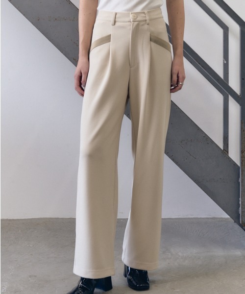 Muel Chic(ミュエルシック)の「Liora Jersey pants リオラジャージパンツ(その他パンツ・レディース・ブラック/ネイビー/アイボリー・SMALL/MEDIUM)」の19枚目の写真