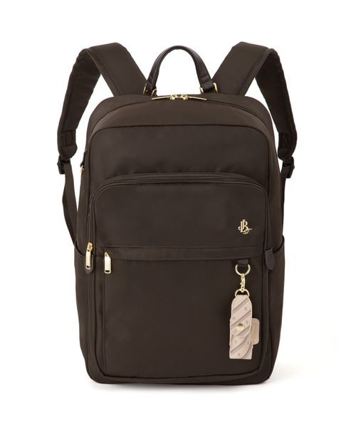 Jewelna Rose(ジュエルナローズ)の「通学リュック B4/15.6インチPC収納 68913(バックパック/リュック・レディース・ブラウン/グレー/ブラック・FREE)」の7枚目の写真