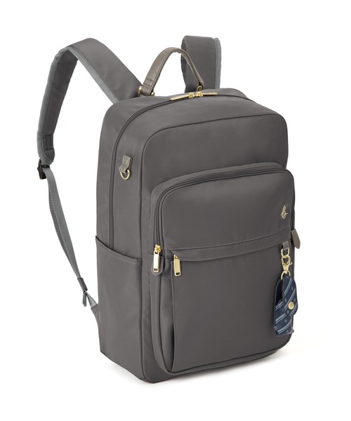 Jewelna Rose(ジュエルナローズ)の「通学リュック B4/15.6インチPC収納 68913(バックパック/リュック・レディース・ブラウン/グレー/ブラック・FREE)」の8枚目の写真