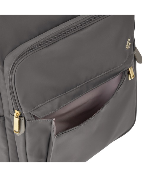 Jewelna Rose(ジュエルナローズ)の「通学リュック B4/15.6インチPC収納 68913(バックパック/リュック・レディース・ブラウン/グレー/ブラック・FREE)」の22枚目の写真