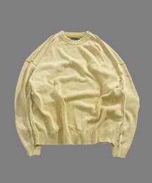 THISIS（ディスイズ）の「コットンニット　プルオーバー（ニット/セーター）」