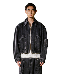 Big Union（ ）の「M-ZIPPER JACKET / BLACK DENIM（デニムジャケット）」