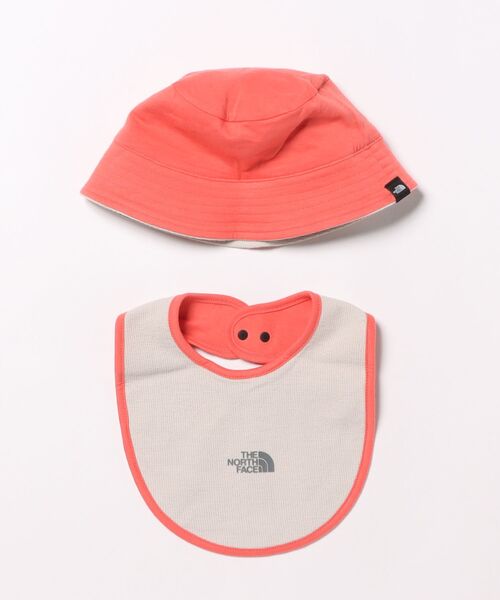 THE NORTH FACE（ザノースフェイス）の「Baby Hat & Bib Set NNB02610（スタイ/よだれかけ・キッズ・ライトブルー/オフホワイト/ブルー・FREE）」の9枚目の写真