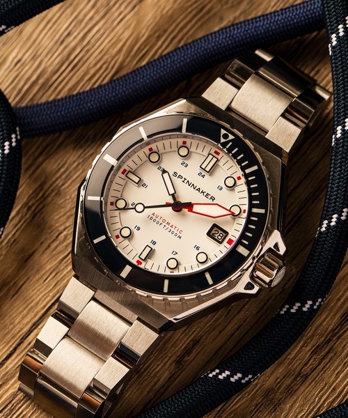 SPINNAKER（スピニカー）の「SPINNAKER/スピニカー DUMAS 腕時計 SPN-SP5081HH メンズ（アナログ腕時計・メンズ・ホワイト・FREE）」の4枚目の写真