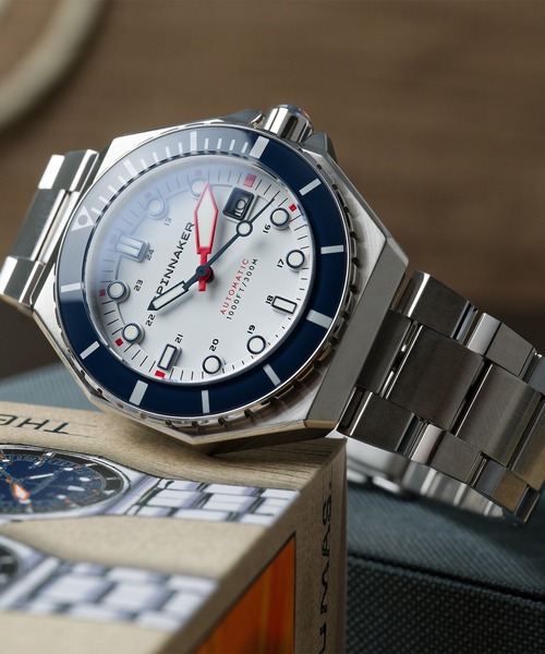 SPINNAKER（スピニカー）の「SPINNAKER/スピニカー DUMAS 腕時計 SPN-SP5081HH メンズ（アナログ腕時計・メンズ・ホワイト・FREE）」の5枚目の写真