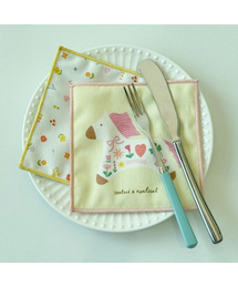 NONLOCAL（ノンローカル）の「[ノンローカル x ソルチ] フローラルポニーティーコースター - ライトイエロー（キッチンツール）」