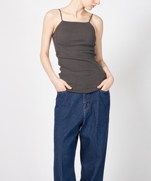 HAKUJI（ハクジ）の「HAKUJI Random rib open back cami（キャミソール）」
