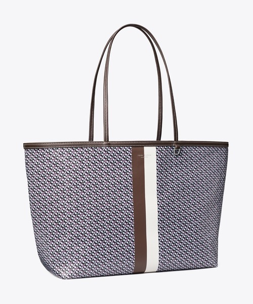 TORY BURCH(トリーバーチ)の「レーサー トートバッグ(トートバッグ・レディース・ネイビー/グリーン・ONE SIZE)」の7枚目の写真