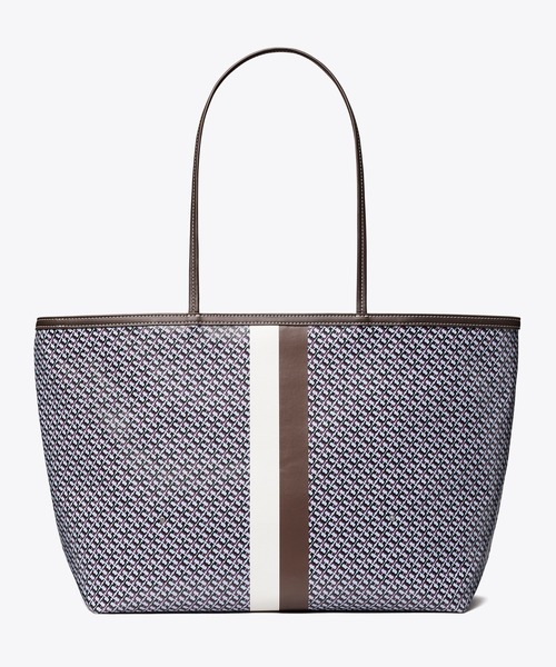 TORY BURCH(トリーバーチ)の「レーサー トートバッグ(トートバッグ・レディース・ネイビー/グリーン・ONE SIZE)」の8枚目の写真