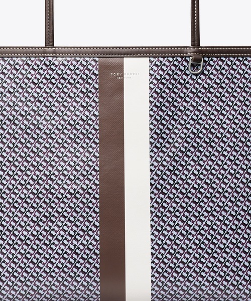 TORY BURCH(トリーバーチ)の「レーサー トートバッグ(トートバッグ・レディース・ネイビー/グリーン・ONE SIZE)」の9枚目の写真