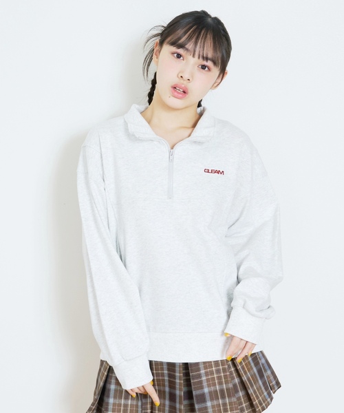 LTXC/綿100％】ハーフZIPプルオーバー（スウェット）｜LOVETOXIC