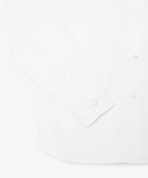 LACOSTE(ラコステ)の「スリムフィット オーガニックコットン鹿の子地長袖シャツ(シャツ/ブラウス・メンズ・ライトブルー/ネイビー/ホワイト・38/39/41/40)」の8枚目の写真