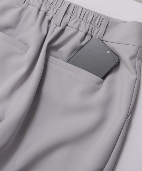 Fit more（フィットモア）の「裾パールテーパードパンツ（その他パンツ・レディース・ブラック/アイボリー/ブルーグレー・S/PS/M）」の17枚目の写真