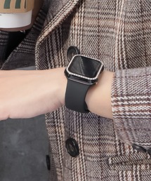 Apple Watch Band / アップルウォッチ くすみカラーシリコンレギュラータイプバンド / Urban Coral