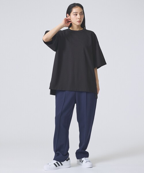 FORTUNA HOMME（フォルトゥナオム）の「【FORTUNA /フォルトゥナ】DockingCrewNeckTee/ドッキングクルーネックTシャツ/ユニセックス/【WEB限定】（Tシャツ/カットソー・メンズ・グレイッシュベージュ/ブラック/ホワイト・L/M）」の22枚目の写真