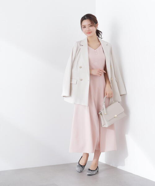 PROPORTION BODY DRESSING(プロポーションボディドレッシング)の「<セットアップ対応>ダブルジャケット / 1216150304(テーラードジャケット・レディース・ダークグレー/ベージュ/ネイビー/オフホワイト・SMALL/PSS/MEDIUM)」の21枚目の写真