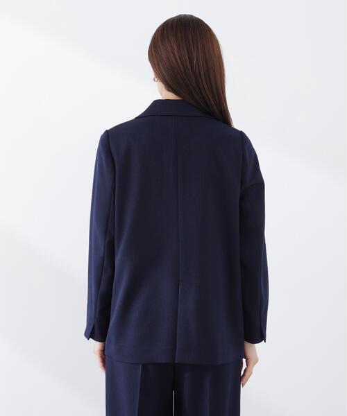 PROPORTION BODY DRESSING（プロポーションボディドレッシング）の「＜セットアップ対応＞ダブルジャケット / 1216150304（テーラードジャケット・レディース・ダークグレー/ベージュ/ネイビー/オフホワイト・SMALL/PSS/MEDIUM）」の11枚目の写真