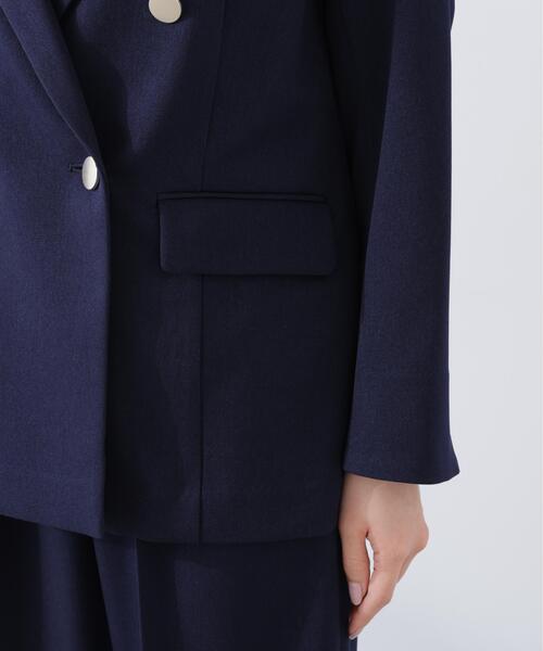 PROPORTION BODY DRESSING（プロポーションボディドレッシング）の「＜セットアップ対応＞ダブルジャケット / 1216150304（テーラードジャケット・レディース・ダークグレー/ベージュ/ネイビー/オフホワイト・SMALL/PSS/MEDIUM）」の9枚目の写真