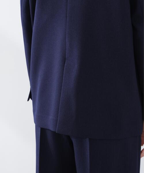PROPORTION BODY DRESSING（プロポーションボディドレッシング）の「＜セットアップ対応＞ダブルジャケット / 1216150304（テーラードジャケット・レディース・ダークグレー/ベージュ/ネイビー/オフホワイト・SMALL/PSS/MEDIUM）」の7枚目の写真