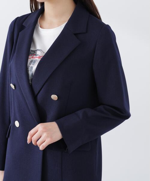 PROPORTION BODY DRESSING（プロポーションボディドレッシング）の「＜セットアップ対応＞ダブルジャケット / 1216150304（テーラードジャケット・レディース・ダークグレー/ベージュ/ネイビー/オフホワイト・SMALL/PSS/MEDIUM）」の6枚目の写真